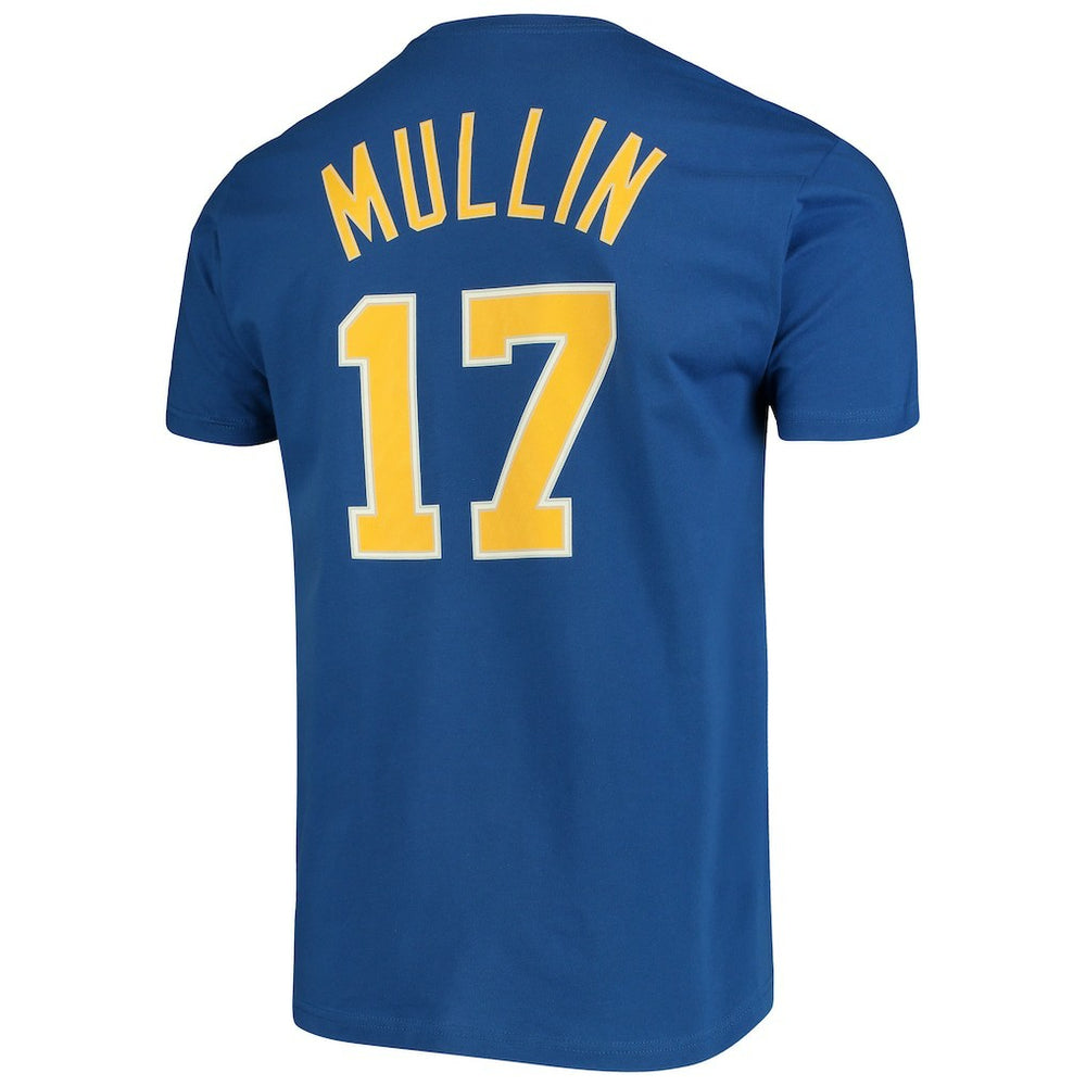 Mitchell & Ness Chris Mullin Golden State Warriors Hardwood Classics Name & Number Team T-Shirt sale