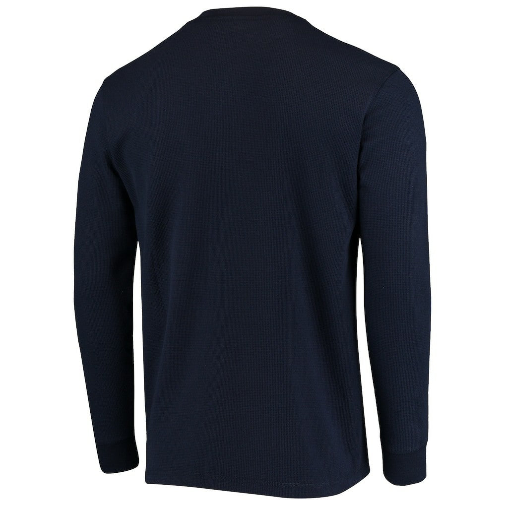 Dunbrooke Logo Maverick Thermal Henley Long Sleeve T-Shirt - New England Patriots T-shirts
