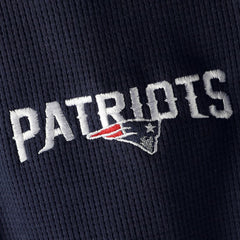 Dunbrooke Logo Maverick Thermal Henley Long Sleeve T-Shirt - New England Patriots T-shirts