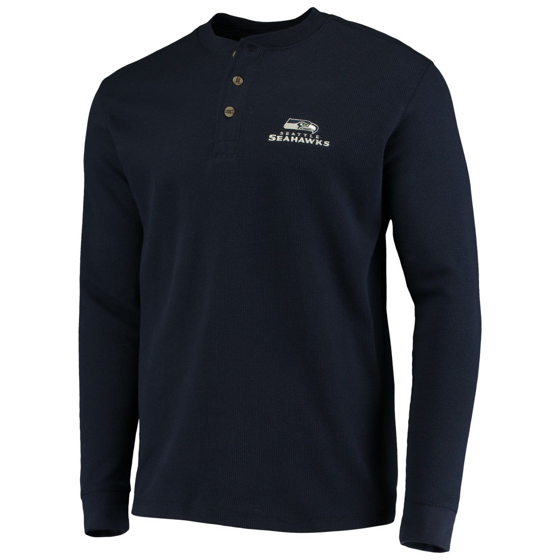 Dunbrooke Logo Maverick Thermal Henley Long Sleeve T-Shirt - Seattle Seahawks T-shirts