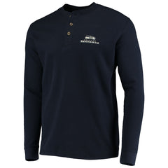 Dunbrooke Logo Maverick Thermal Henley Long Sleeve T-Shirt - Seattle Seahawks T-shirts