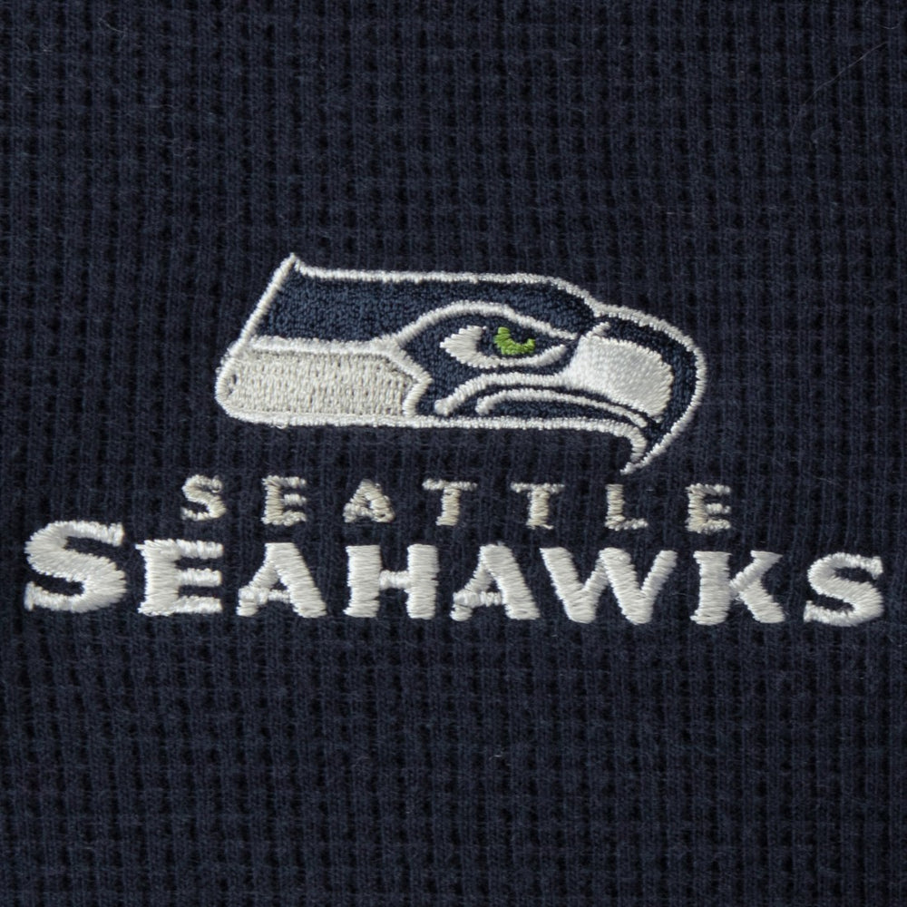 Dunbrooke Logo Maverick Thermal Henley Long Sleeve T-Shirt - Seattle Seahawks T-shirts