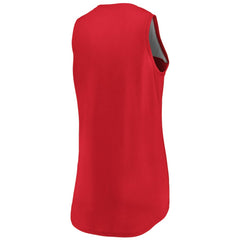 Red St. Louis Cardinals Majestic Women's Break From Tradition Tank Top