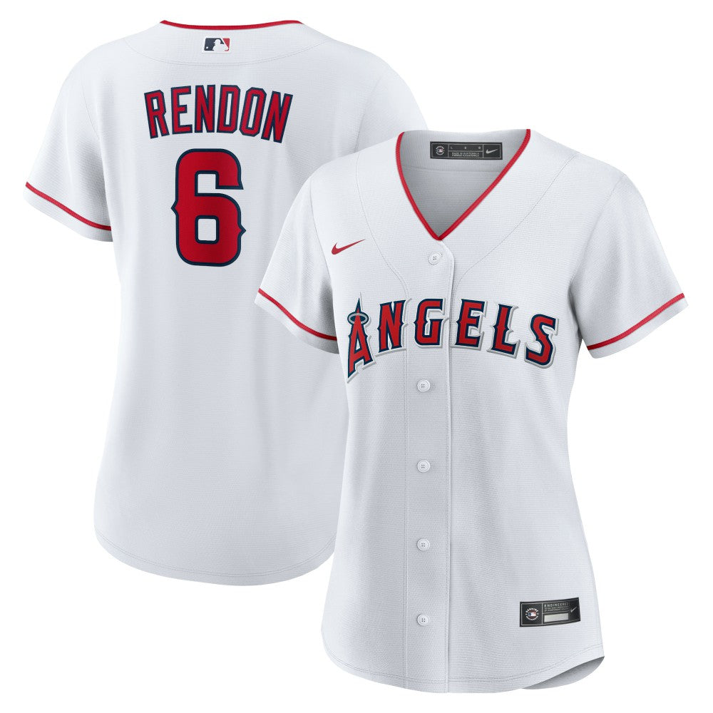 White Anthony Rendon Los Angeles Angels Nike Women's Home Replica Player Jersey