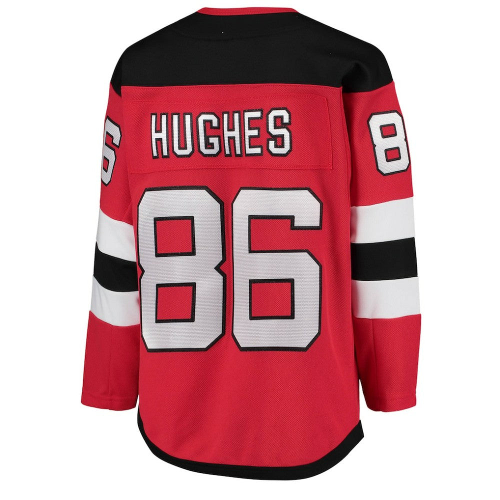 NHL Jack Hughes New Jersey Devils Youth Home Premier Player Jersey