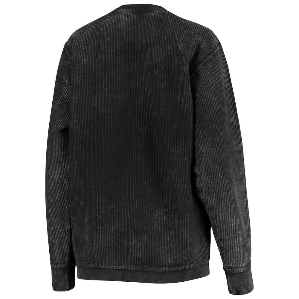 Black Chicago White Sox G-III 4Her by Carl Banks Women's Comfy Cord Pullover Sweatshirt