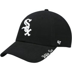 Black Chicago White Sox '47 Women's Team Miata Clean Up Adjustable Hat