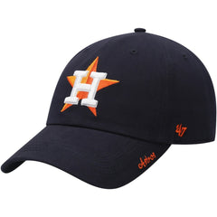 Navy Houston Astros '47 Women's Team Miata Clean Up Adjustable Hat