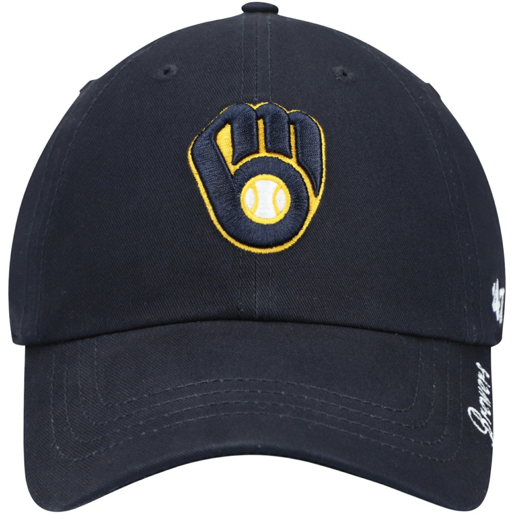 Navy Milwaukee Brewers '47 Women's Team Miata Clean Up Adjustable Hat