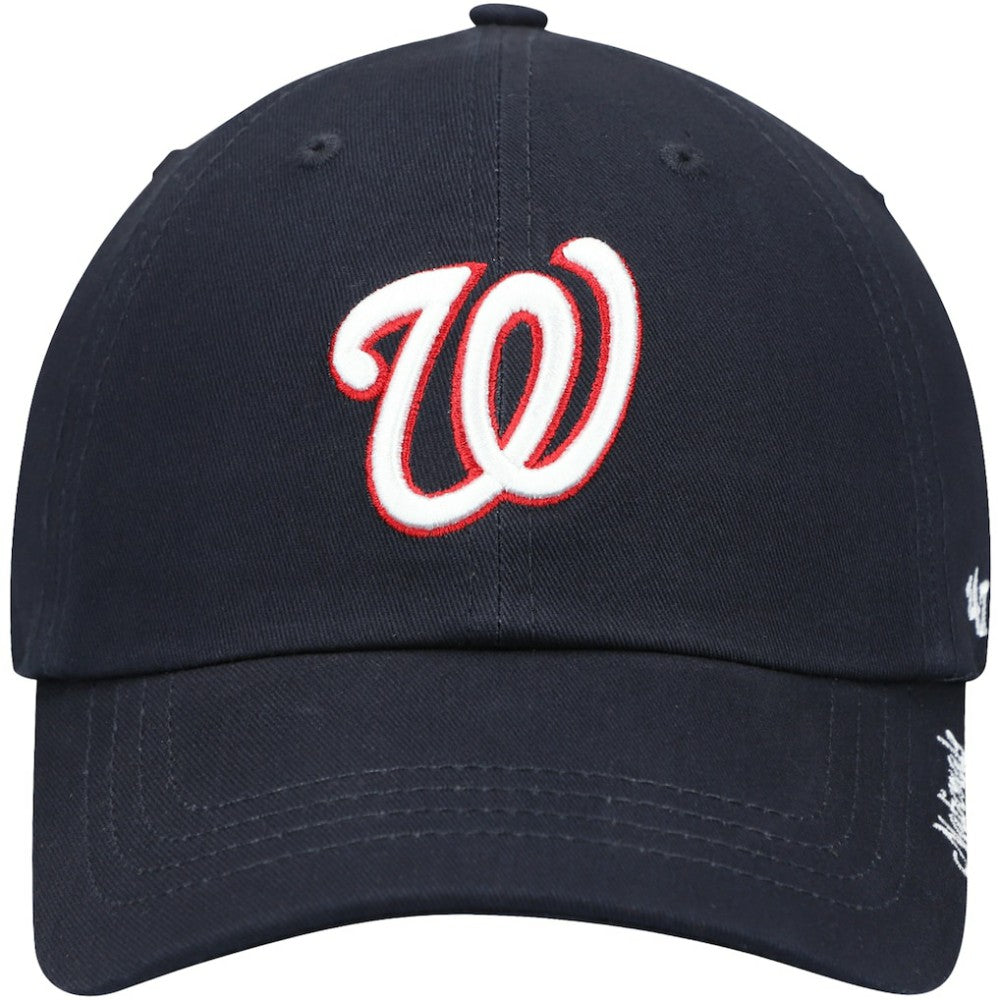 Navy Washington Nationals '47 Women's Team Miata Clean Up Adjustable Hat