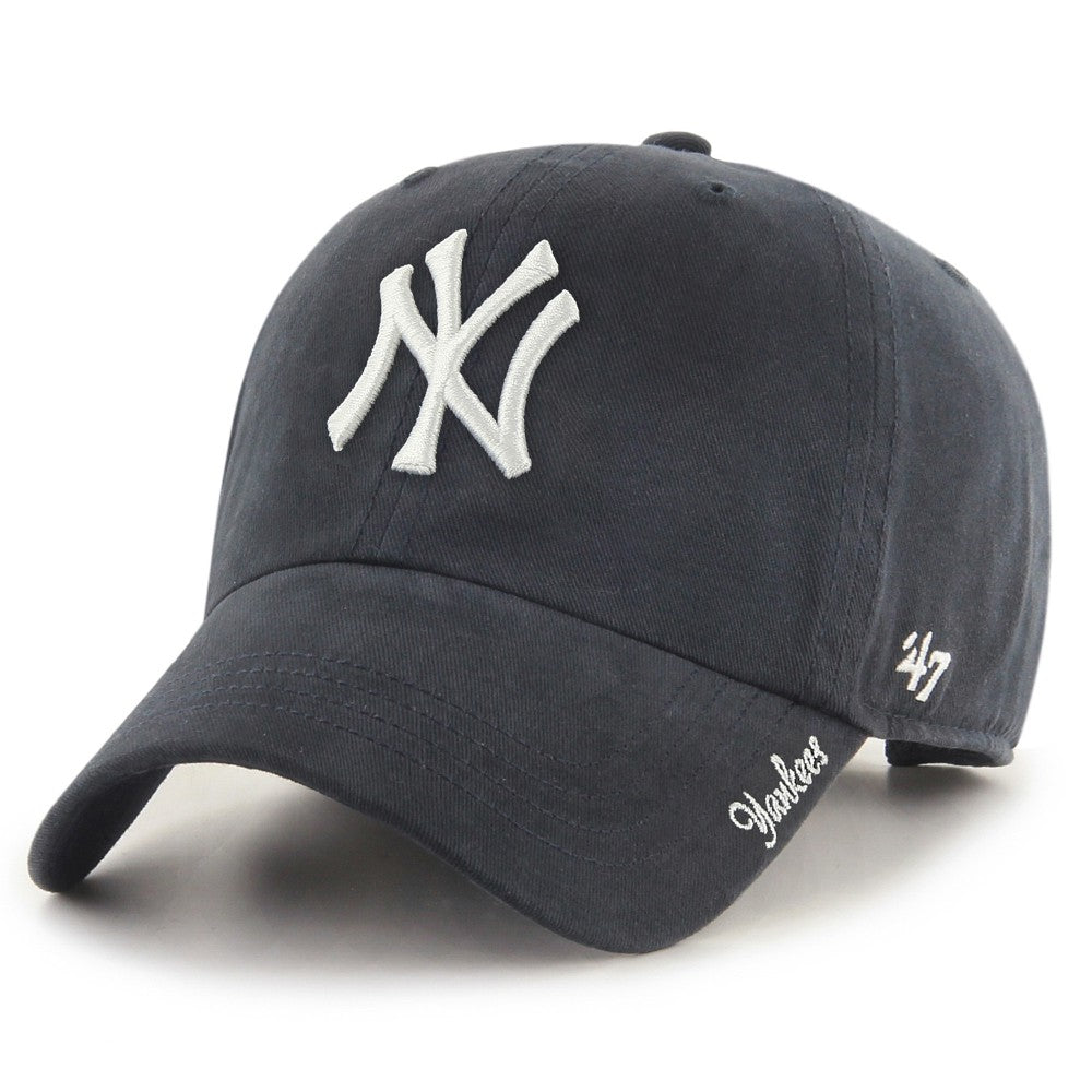 Navy New York Yankees '47 Women's Team Miata Clean Up Adjustable Hat