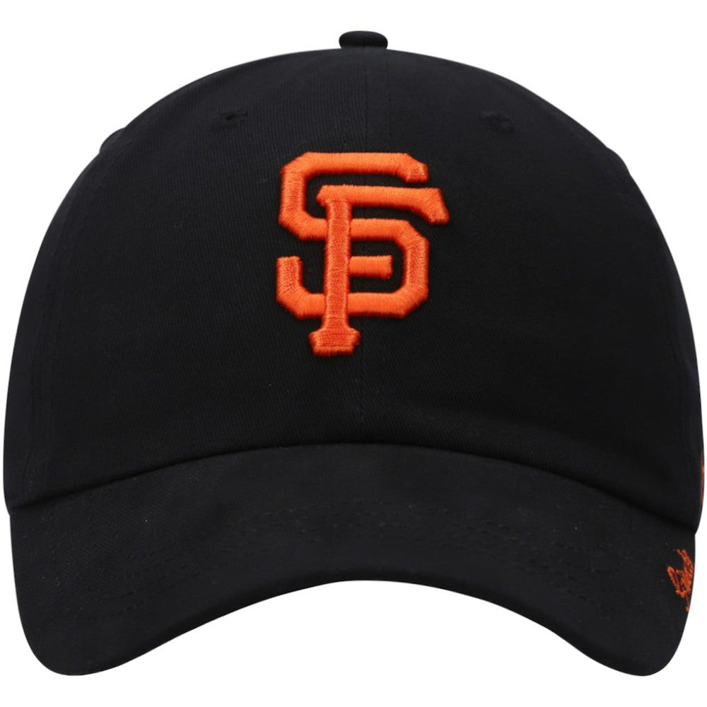 Black San Francisco Giants '47 Women's Team Miata Clean Up Adjustable Hat
