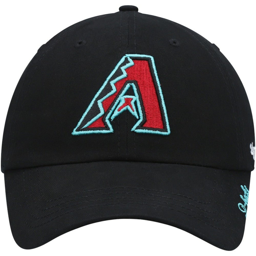 Black Arizona Diamondbacks '47 Women's Team Miata Clean Up Adjustable Hat