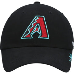 Black Arizona Diamondbacks '47 Women's Team Miata Clean Up Adjustable Hat