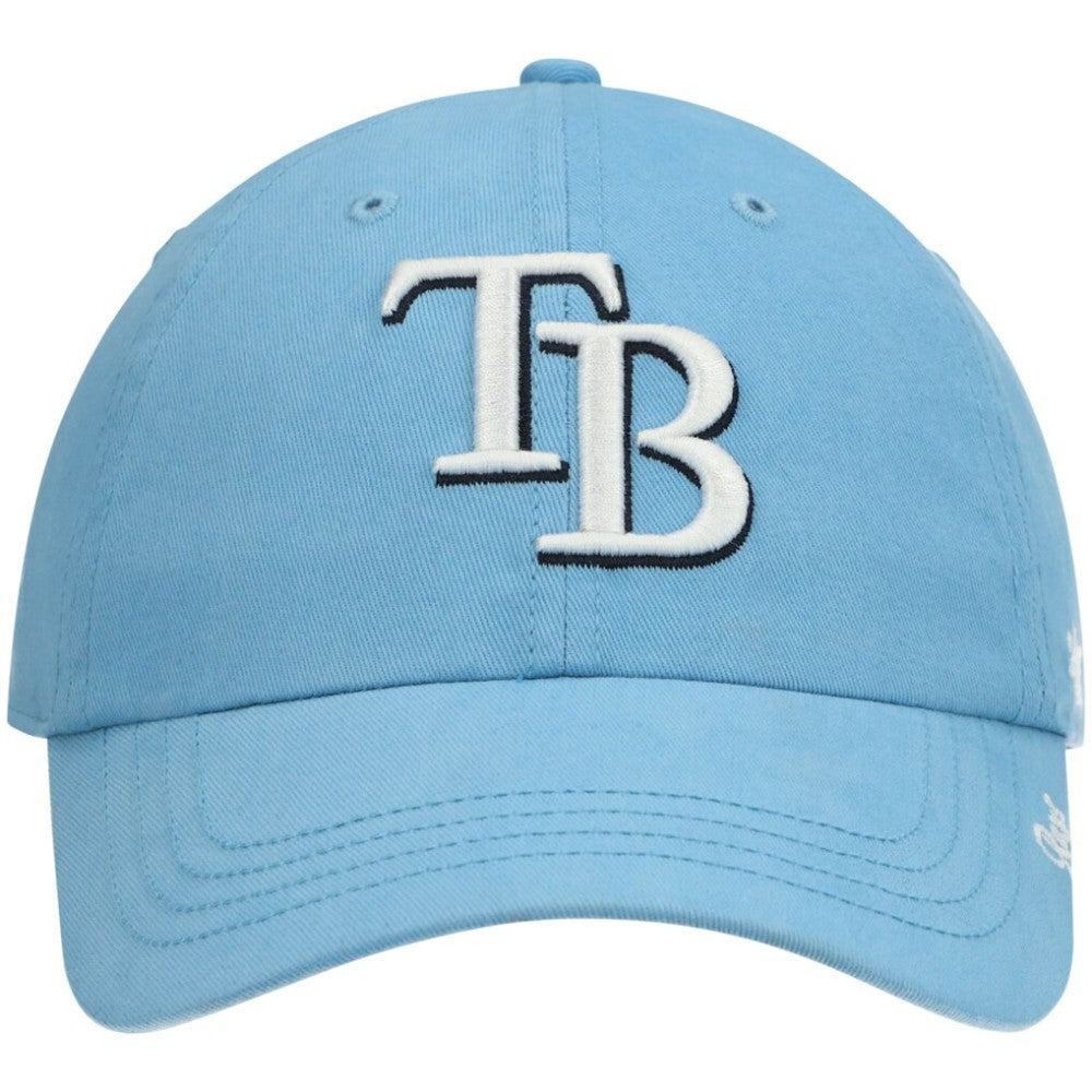 Light Blue Tampa Bay Rays '47 Women's Team Miata Clean Up Adjustable Hat
