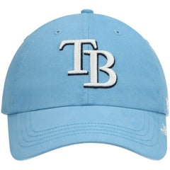 Light Blue Tampa Bay Rays '47 Women's Team Miata Clean Up Adjustable Hat