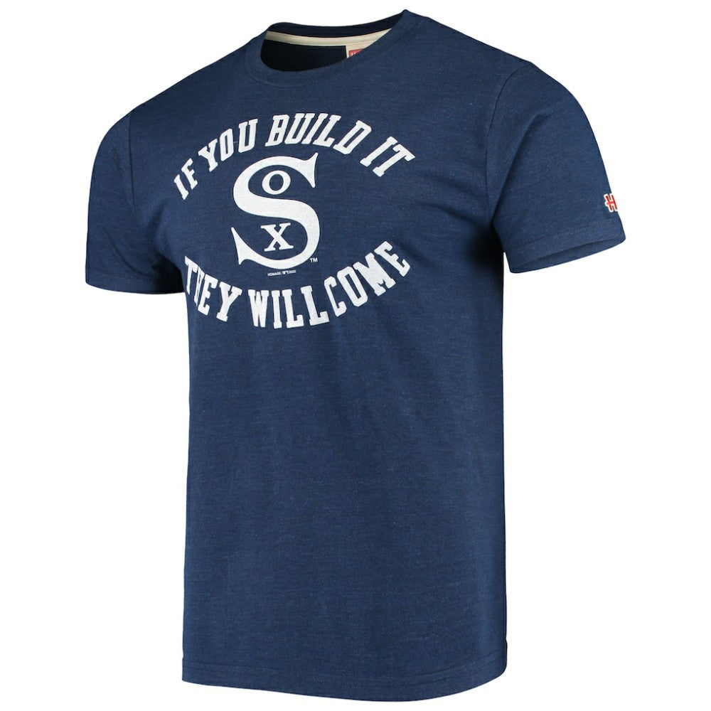 Navy Chicago White Sox Hyperlocal Tri-Blend T-Shirt