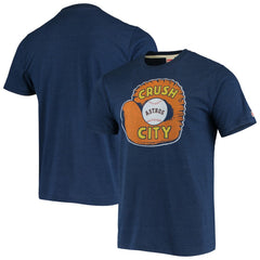 Navy Houston Astros Hyperlocal Tri-Blend T-Shirt