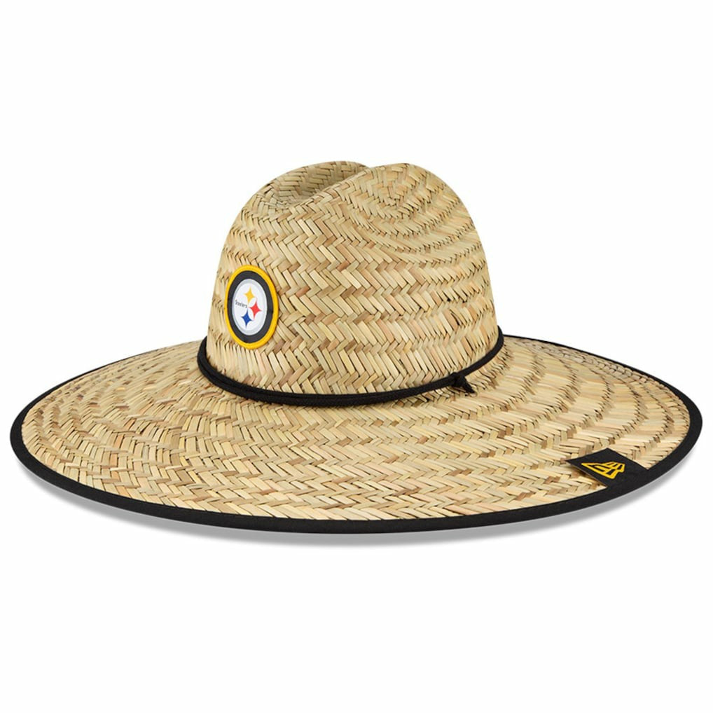 NFL Training Camp Straw Lifeguard Hat - Pittsburgh Steelers Hats