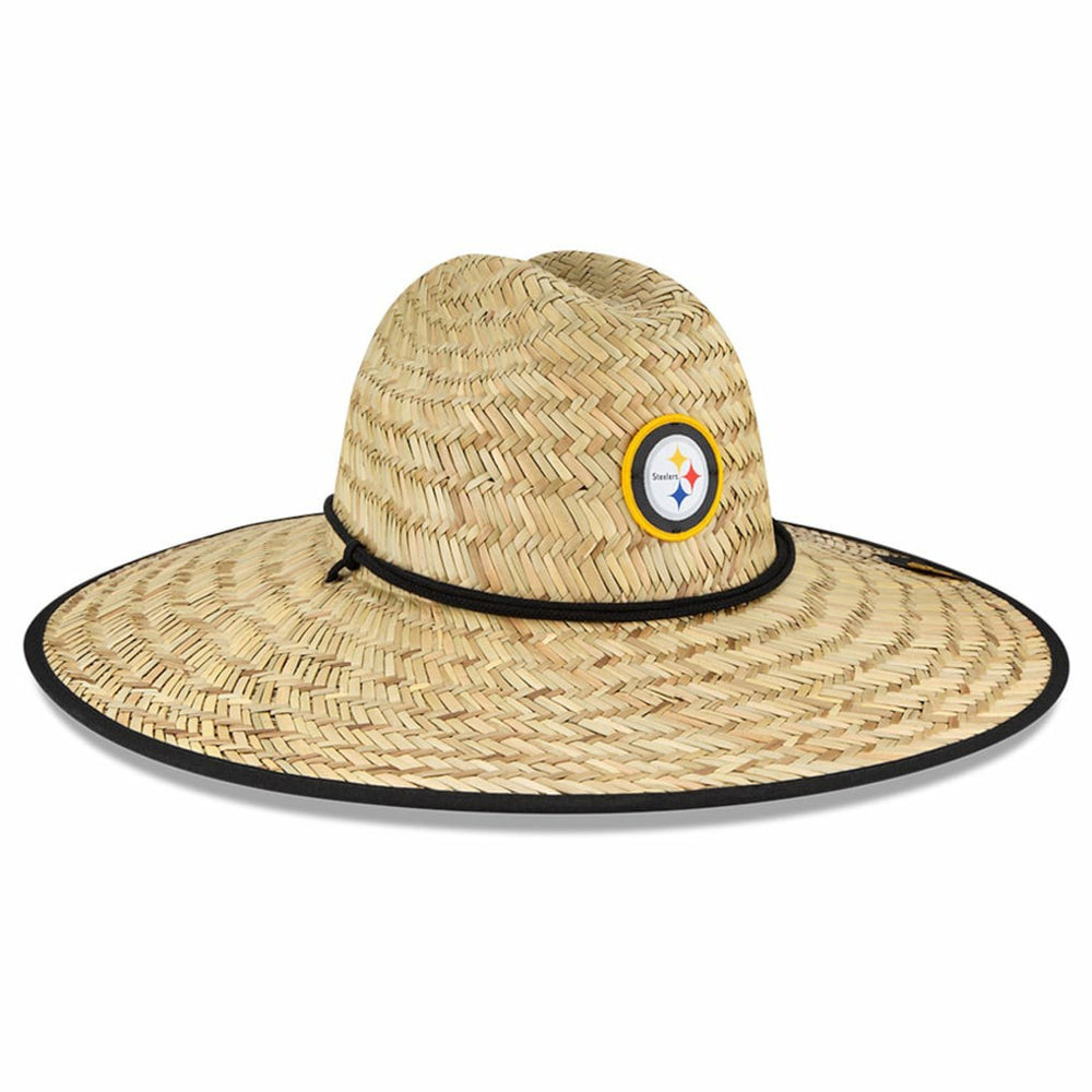 NFL Training Camp Straw Lifeguard Hat - Pittsburgh Steelers Hats