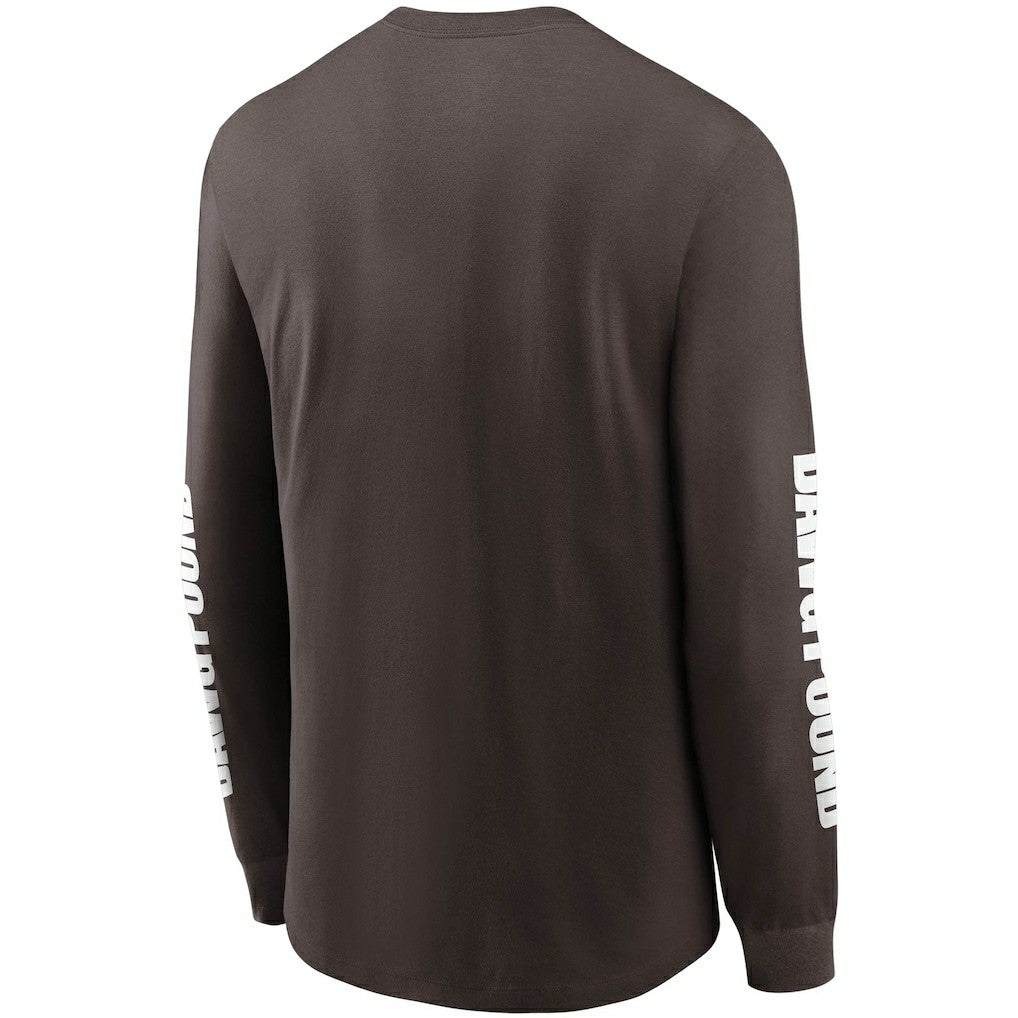 Split Local Long Sleeve T-Shirt - Cleveland Browns T-shirts