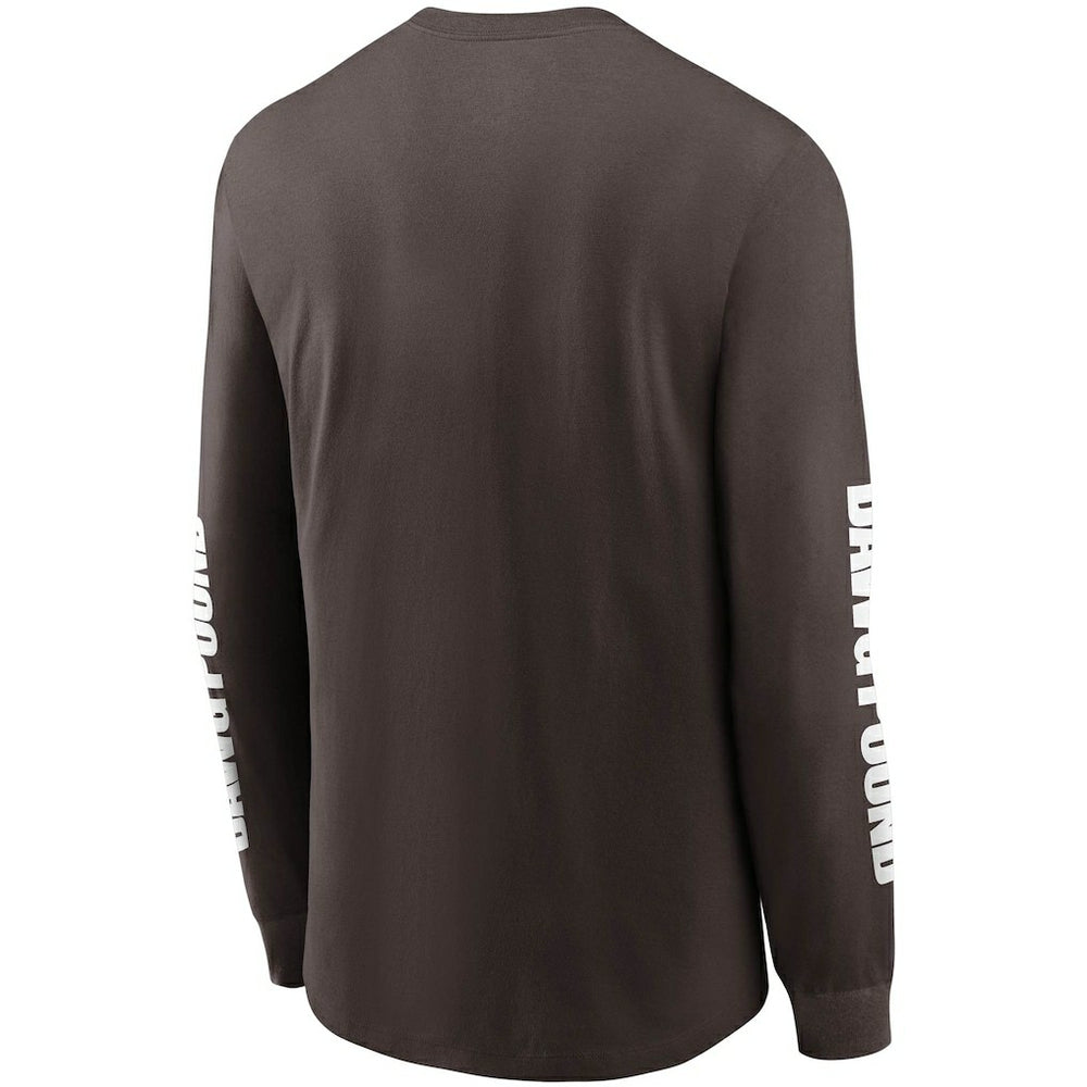 Split Local Long Sleeve T-Shirt - Cleveland Browns T-shirts
