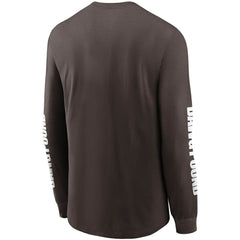 Split Local Long Sleeve T-Shirt - Cleveland Browns T-shirts