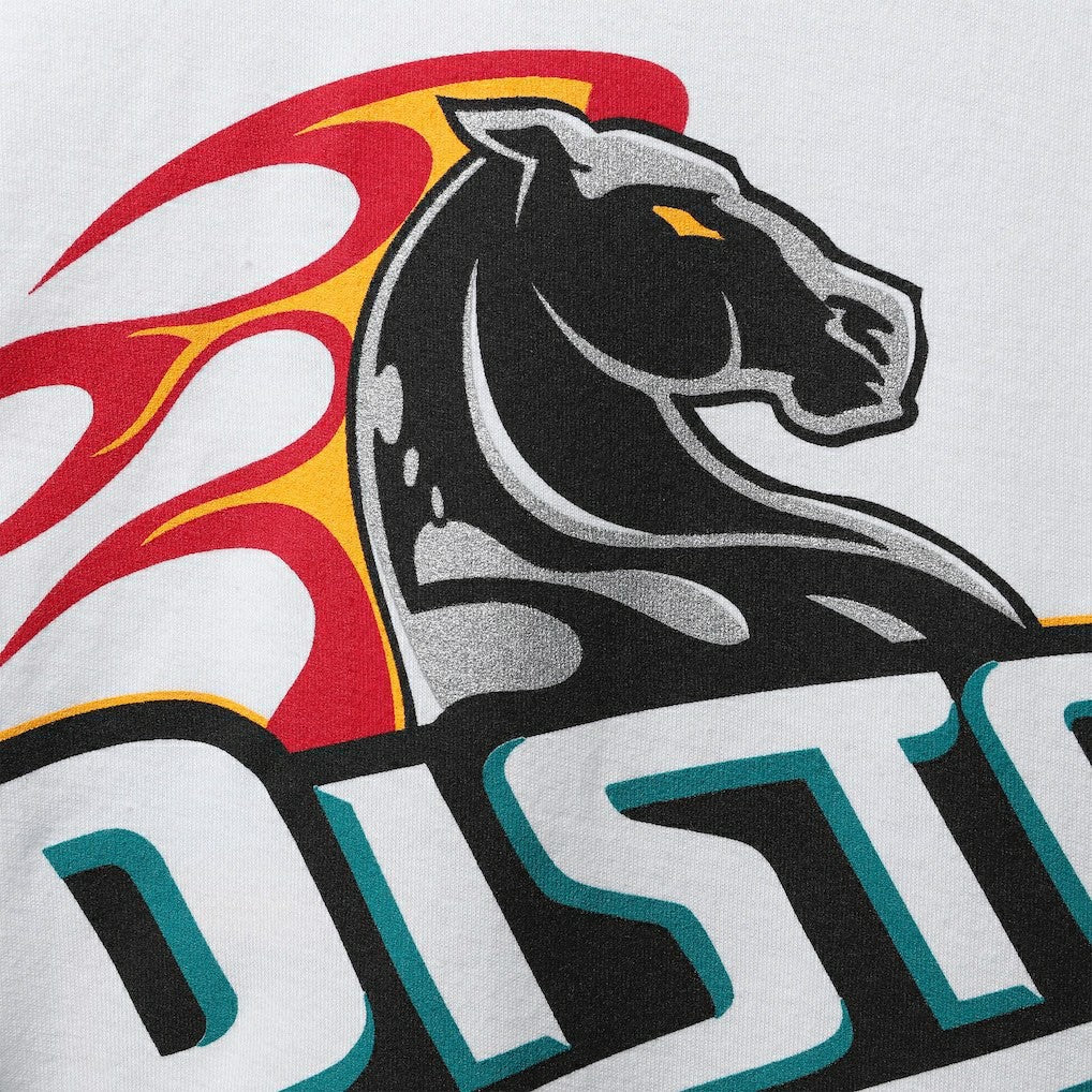 Mitchell & Ness Grant Hill Detroit Pistons Hardwood Classics Stitch Name & Number T-Shirt sale