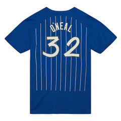 Mitchell & Ness Shaquille O'Neal Orlando Magic Hardwood Classics Stitch Name & Number T-Shirt