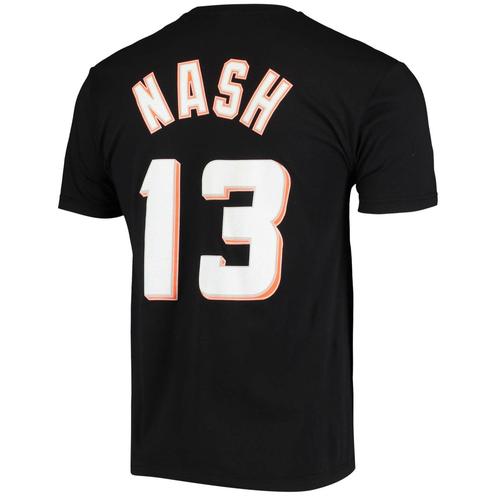 Mitchell & Ness Steve Nash Phoenix Suns Hardwood Classics Stitch Name & Number T-Shirt