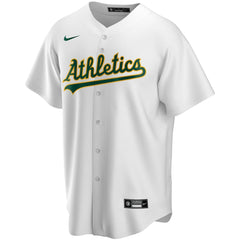 White Athletics Nike Home Replica Custom Jersey