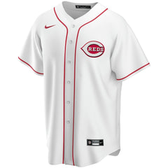 White Cincinnati Reds Nike Home Replica Custom Jersey