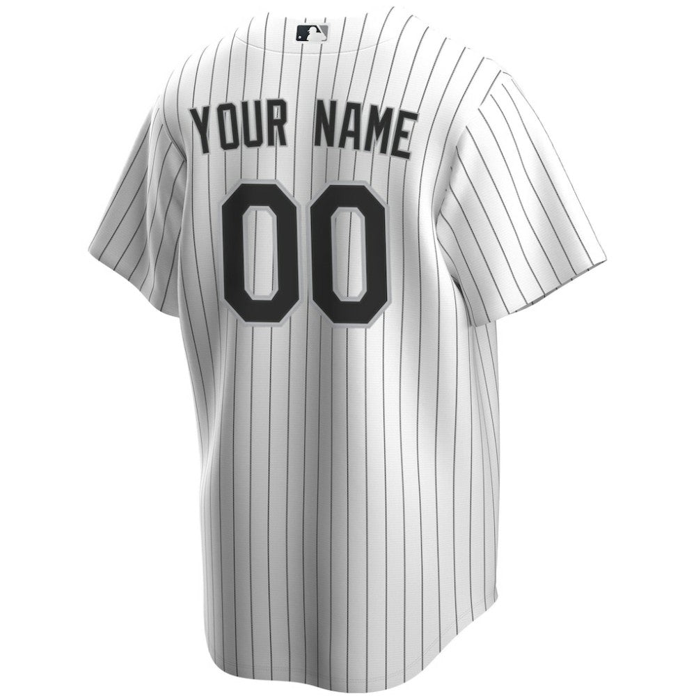 White Chicago White Sox Nike Home Replica Custom Jersey
