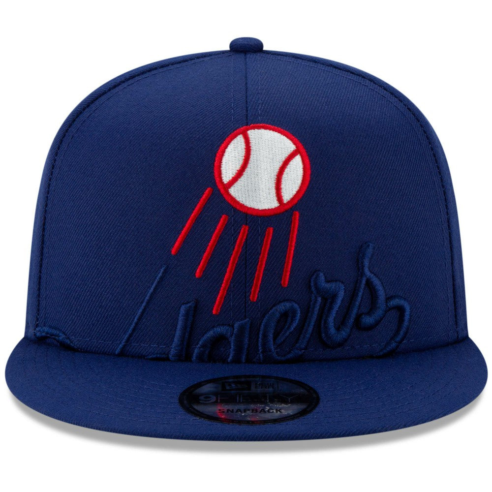 Royal Los Angeles Dodgers New Era Logo Elements 9FIFTY Snapback Hat
