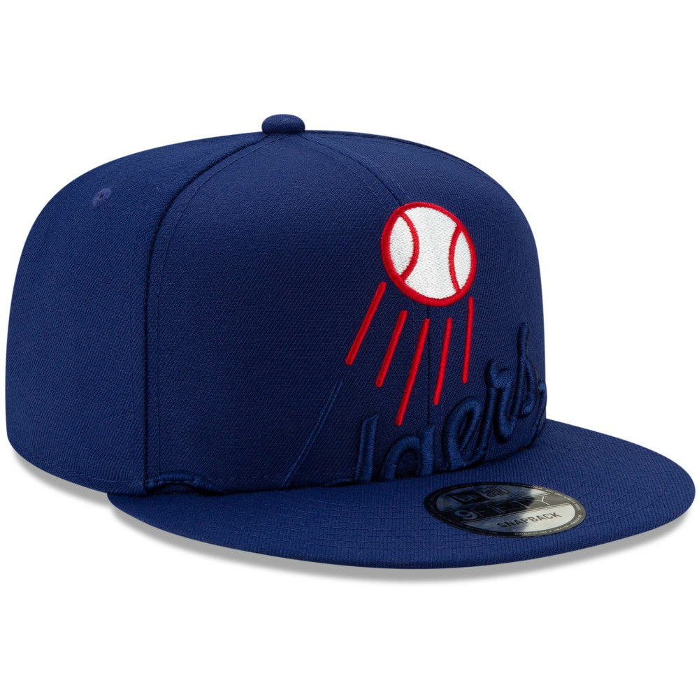 Royal Los Angeles Dodgers New Era Logo Elements 9FIFTY Snapback Hat
