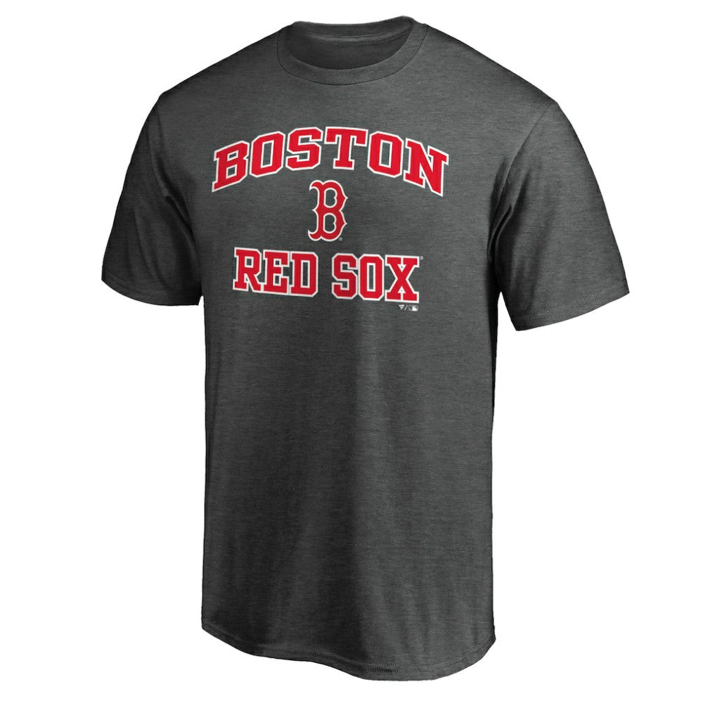 Heather Charcoal Boston Red Sox Fanatics Heart & Soul T-Shirt