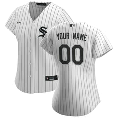 White Chicago White Sox Nike Women's Home Replica Custom Jersey