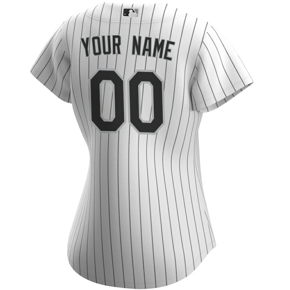White Chicago White Sox Nike Women's Home Replica Custom Jersey