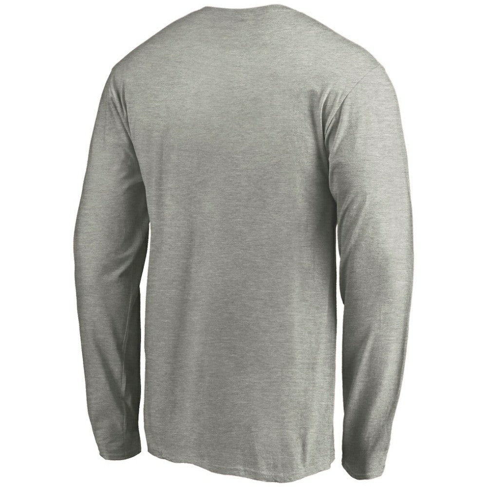 Gray Atlanta Braves Fanatics Heart & Soul Long Sleeve T-Shirt