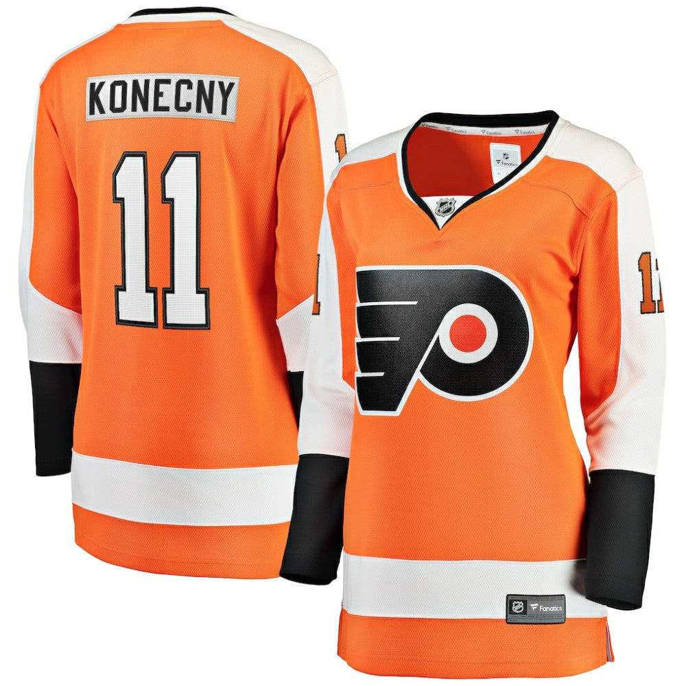 NHL Travis Konecny Philadelphia Flyers Fanatics Women's Home Breakaway Jersey