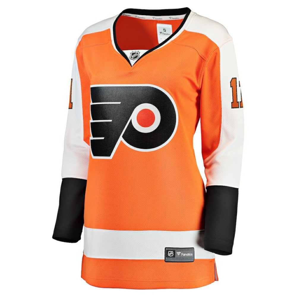 NHL Travis Konecny Philadelphia Flyers Fanatics Women's Home Breakaway Jersey