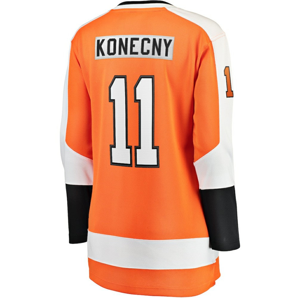 NHL Travis Konecny Philadelphia Flyers Fanatics Women's Home Breakaway Jersey
