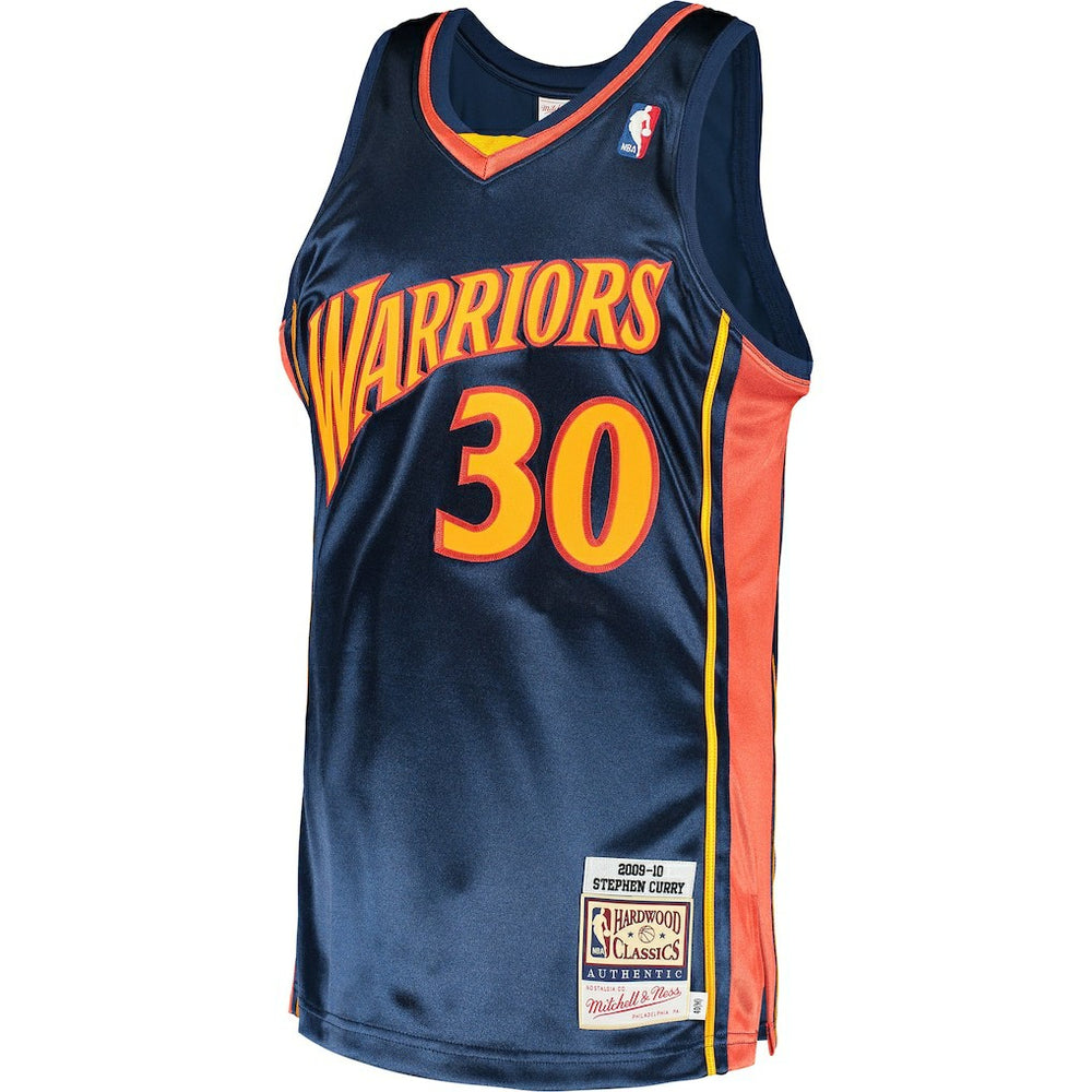 Mitchell & Ness Stephen Curry Golden State Warriors 2009/10 Hardwood Classics Authentic Jersey sale