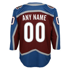 NHL Colorado Avalanche Youth Home Premier Custom Jersey