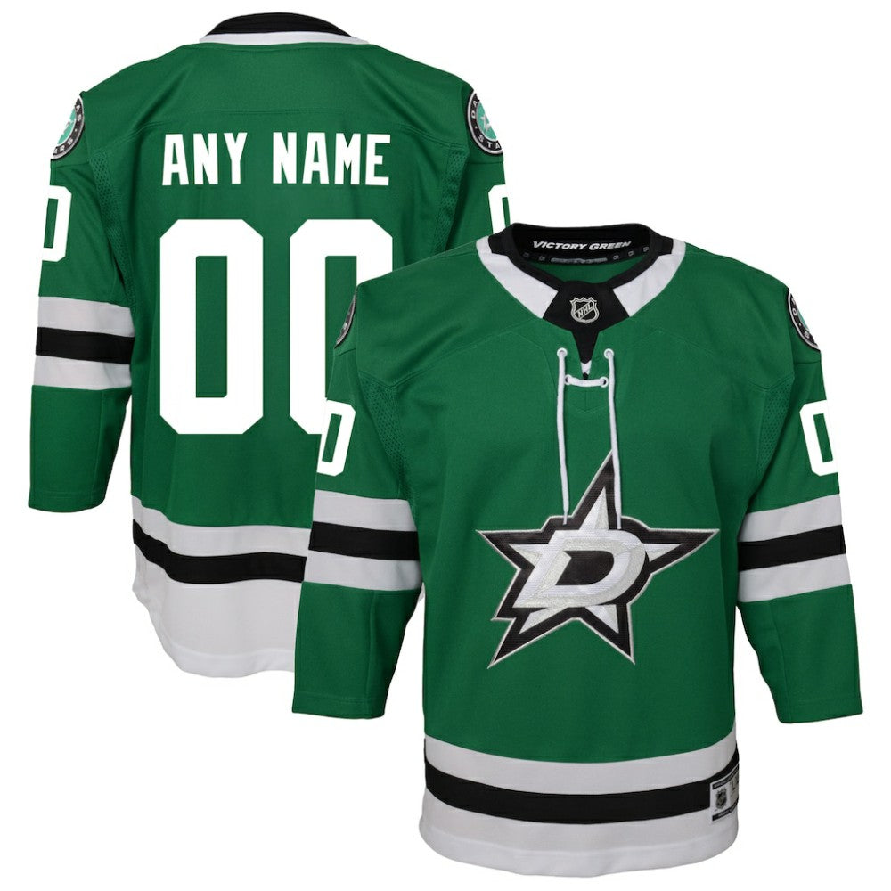 NHL Dallas Stars Youth Home Custom Premier Jersey