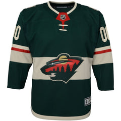 NHL Minnesota Wild Youth Home Premier Custom Jersey