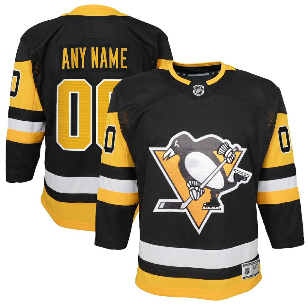 NHL Pittsburgh Penguins Youth Home Premier Custom Jersey
