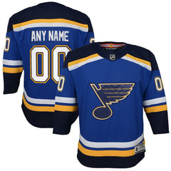 NHL St. Louis Blues Youth Home Premier Custom Jersey