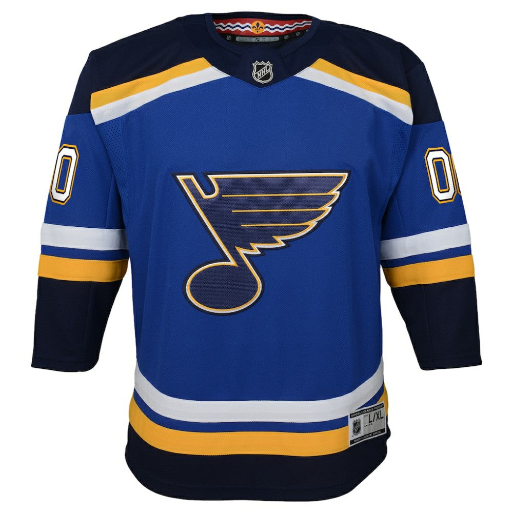 NHL St. Louis Blues Youth Home Premier Custom Jersey