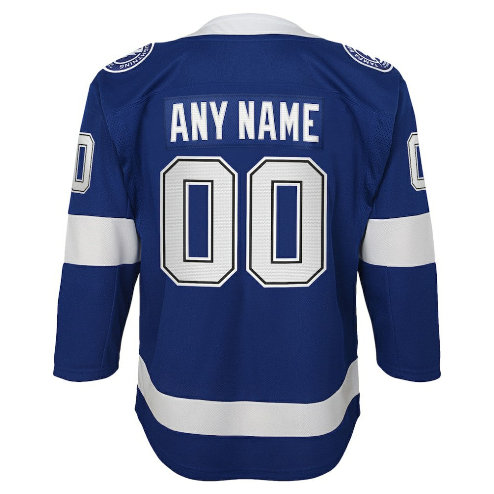 NHL Tampa Bay Lightning Youth Home Custom Premier Jersey